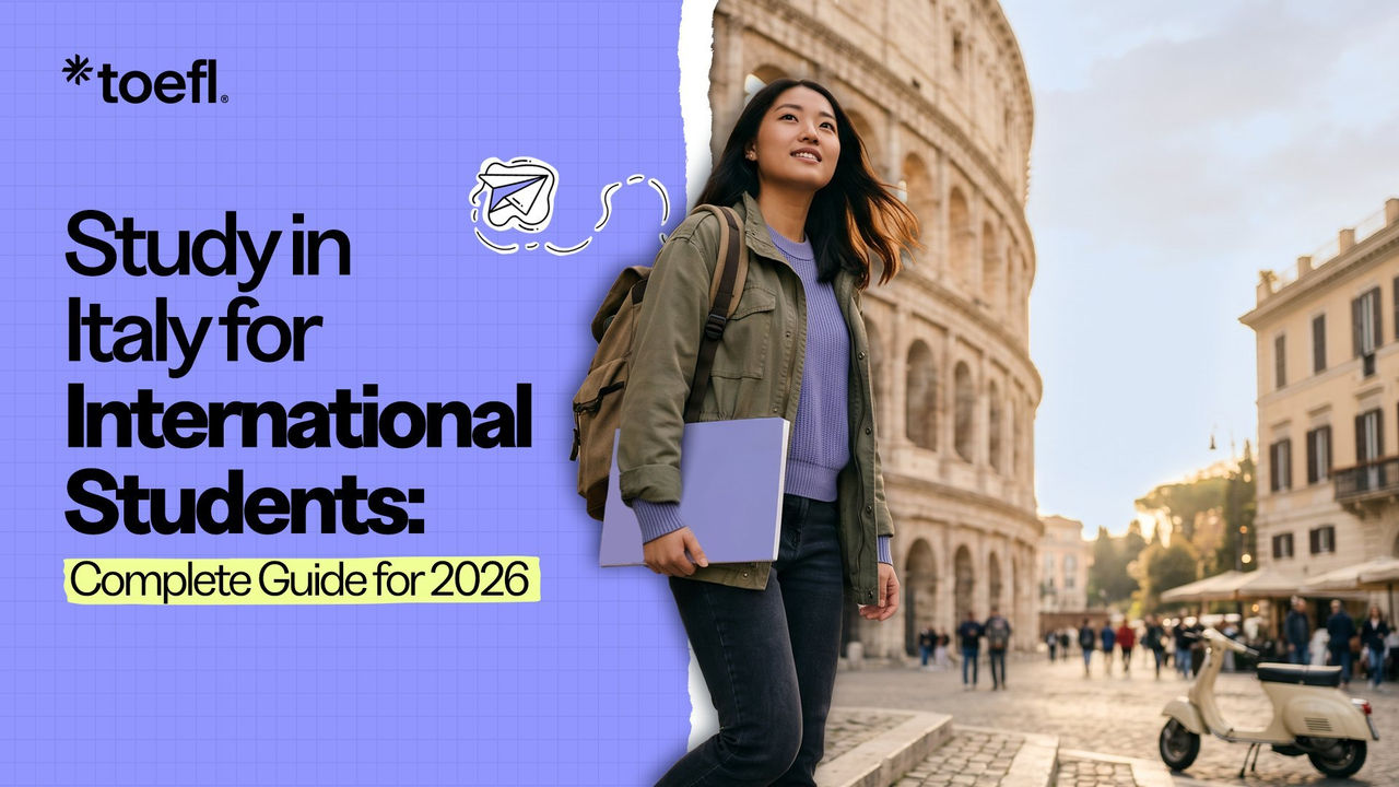 イタリアでの留学TOEFLガイド